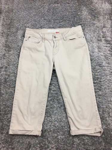 Levi Denizen Denim Capri Pants Womens 