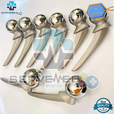 Thompsons Hip Prosthesis Standard Stem Set Orthopedic Implants Instruments 8 Pcs