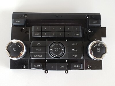 10-12 Fusion 9E5T-18A802-AE Information Audio Control Panel 