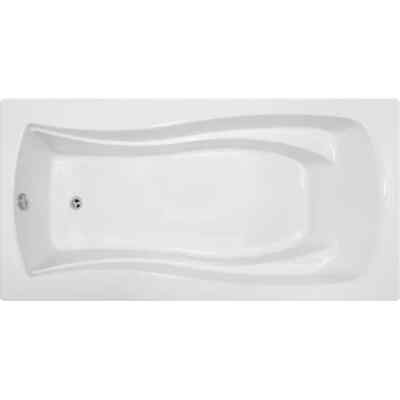  Hydro Systems Soaking Tub 72'' by 36'' acrylic   Charlotte model 7236, new, white