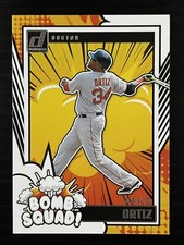 2024 Panini Donruss Baseball David Ortiz Bomb Squad Insert Boston Red Sox #17