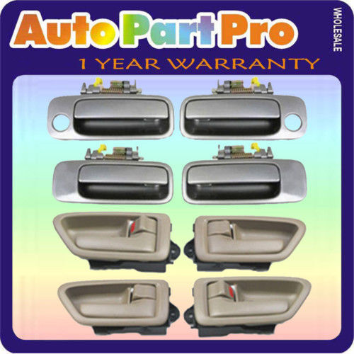 B446 Toyota Camry 97-01 For ANTIQUE SAGE PEARL 1B2 Passenger Door Hand