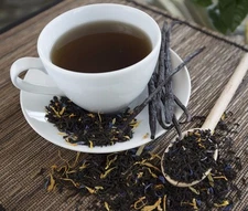 Earl Grey de la Creme Black tea loose leaf  tea bags or decaf smooth vanilla 