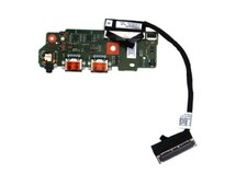 DELL INSPIRON 15 7591 2-IN-1 LAPTOP USB AUDIO I/O BOARD WITH CABLE X4J6Y 0X4J6Y