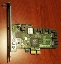 HighPoint RocketRAID 2300 PCI Express SATA II 3.0Gb/s Controller Card Used