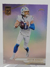 2024 PANINI DONRUSS ELITE JUSTIN HERBERT FOOTBALL CARD CHARGERS NFL score topps