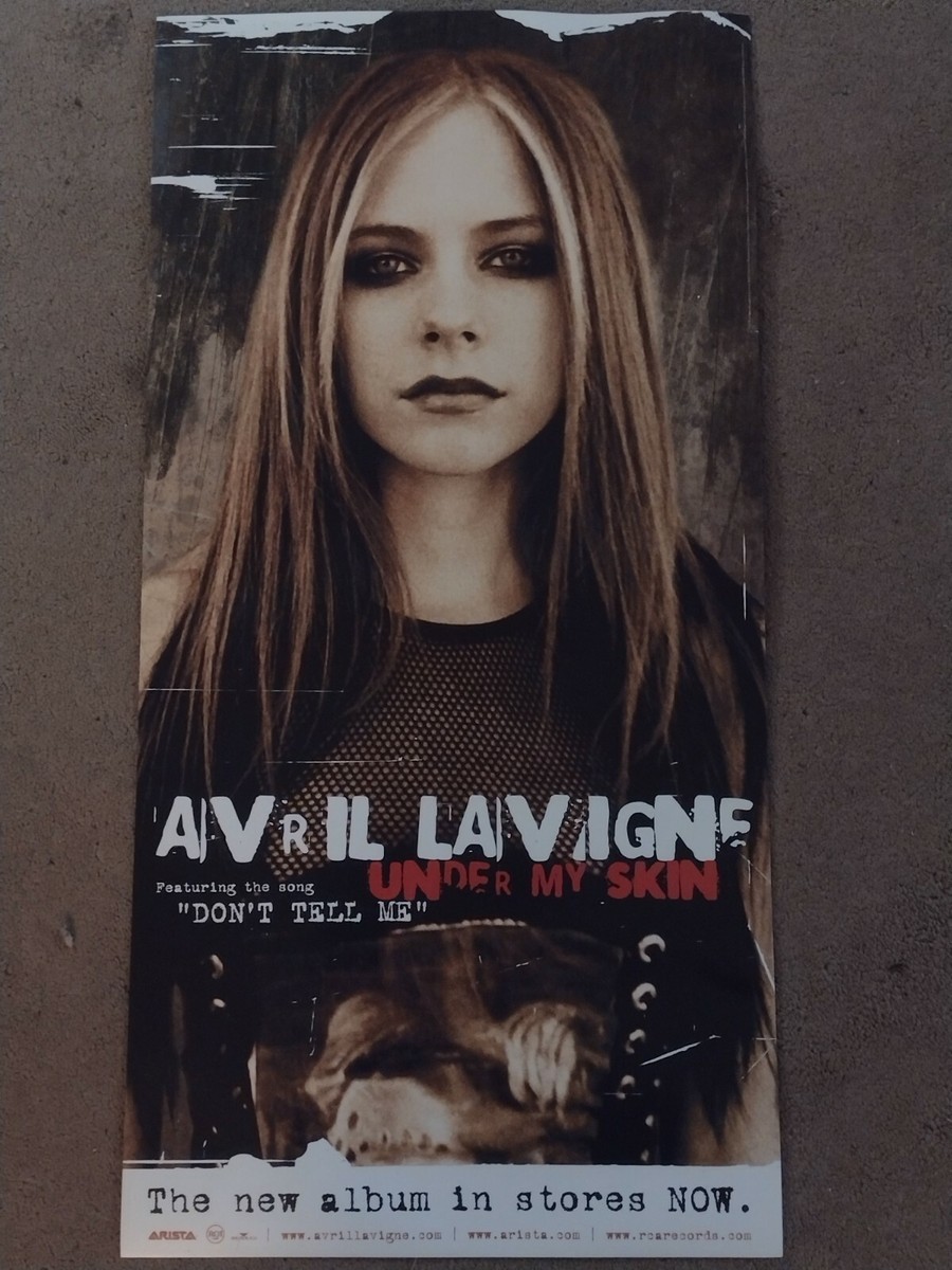 AVRIL LAVIGNE - 2005 UNDER MY SKIN POSTER 12