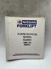 Nissan Forklift Parts Catalog Model Fg005U 5,000 Lbs Series Sku Z