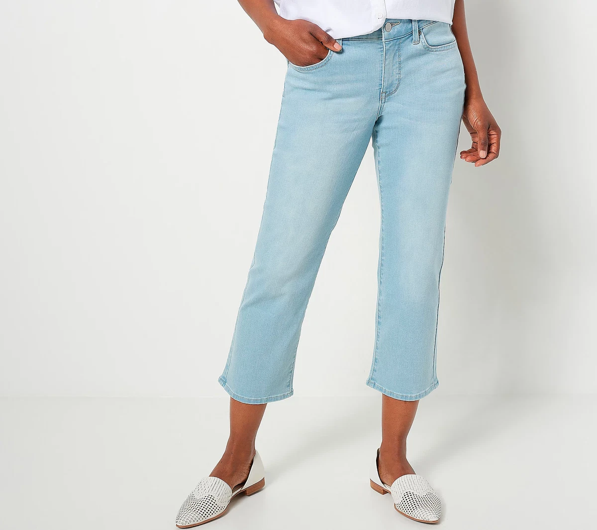 Nydj marilyn crop jeans sale