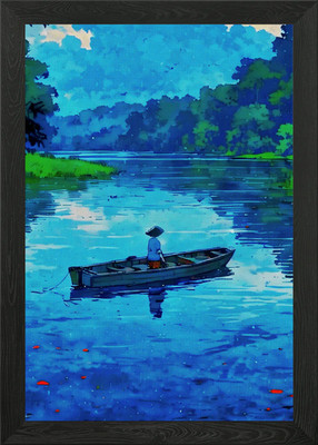 Alone is my life Gerahmtes Wandbild Poster Leinwanddruck Bild