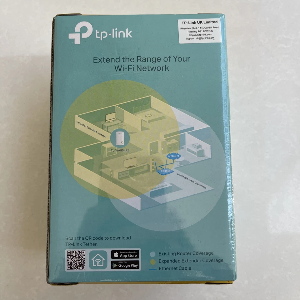 TP-Link N300 Universal Wi-Fi Range Extender, Broadband/Wi-Fi Extender New Sealed - Image 3 of 4