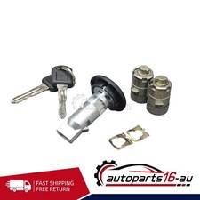 Ignition Key Switch Cylinder Kit 2 Keys And Door Locks For 03-07 Chevrolet