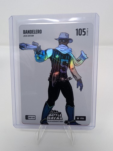 Paulo Banchero Bandelero Steel Blizzard Battlefoil - Bo Jackson Battle Arena