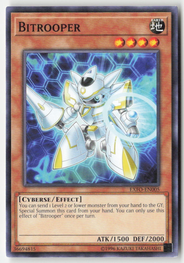 Yugioh - Bitrooper EXFO-EN005 Unlimited - Common
