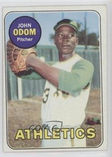 1969 Topps Blue Moon Odom #195 15wb