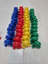 Counting Bears Learning Set Colorful Educational Toys. Lot Of 47 4 Colors 1"