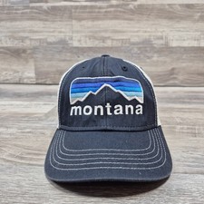 Montana Hiking Outdoor Wear Hat Cap Youth Kids Adjustable Snapback Meshback