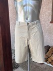 short bermuda LACOSTE beige coton taille 46 FR très bon état