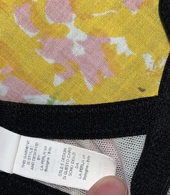 Studio La Perla Black Lace Balconette Bra Size 38C Sheer Underwired