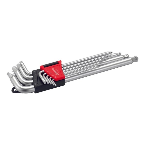 Cimco Werkzeuge - SteckschlüSselset Sechsk.-Stiftschl.-Satz 110606 9-Tlg, 288X10-image