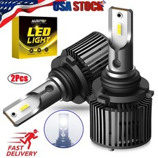 Auxito 9006 Led Headlight Bulbs 6000k White Light Higherwider Brightness Pair
