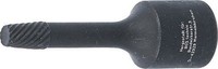 "Bgs SPIRAL-PROFIL-STECKSCHLÜSSEL-EINSATZ / Schraubenausdreher, 10MM (3/8\"), 6MM"