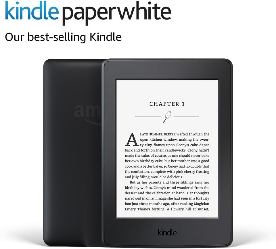 Amazon Kindle Paperwhite (7th Generation) B00OQVZDJM 4GB, Wi-Fi, 6