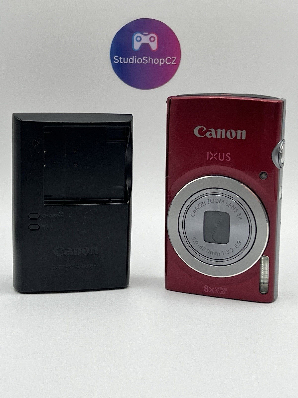 Canon IXUS 145 Digital Camera RED HD 8x Zoom 16MP Digital Camera image 2