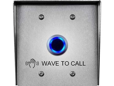 Aiphone Systems IXW-HWCBP | Hand Wave Call Sensor and Surface Mount Box. New