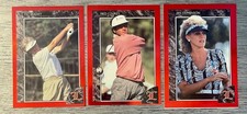 3 LEGENDS SPORTS MEMORABILIA Golf Trading Card