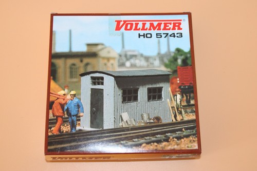 Vollmer HO 5743 cabañas de chapa corrugada (3 piezas) kit embalaje original | Zustand: Neu