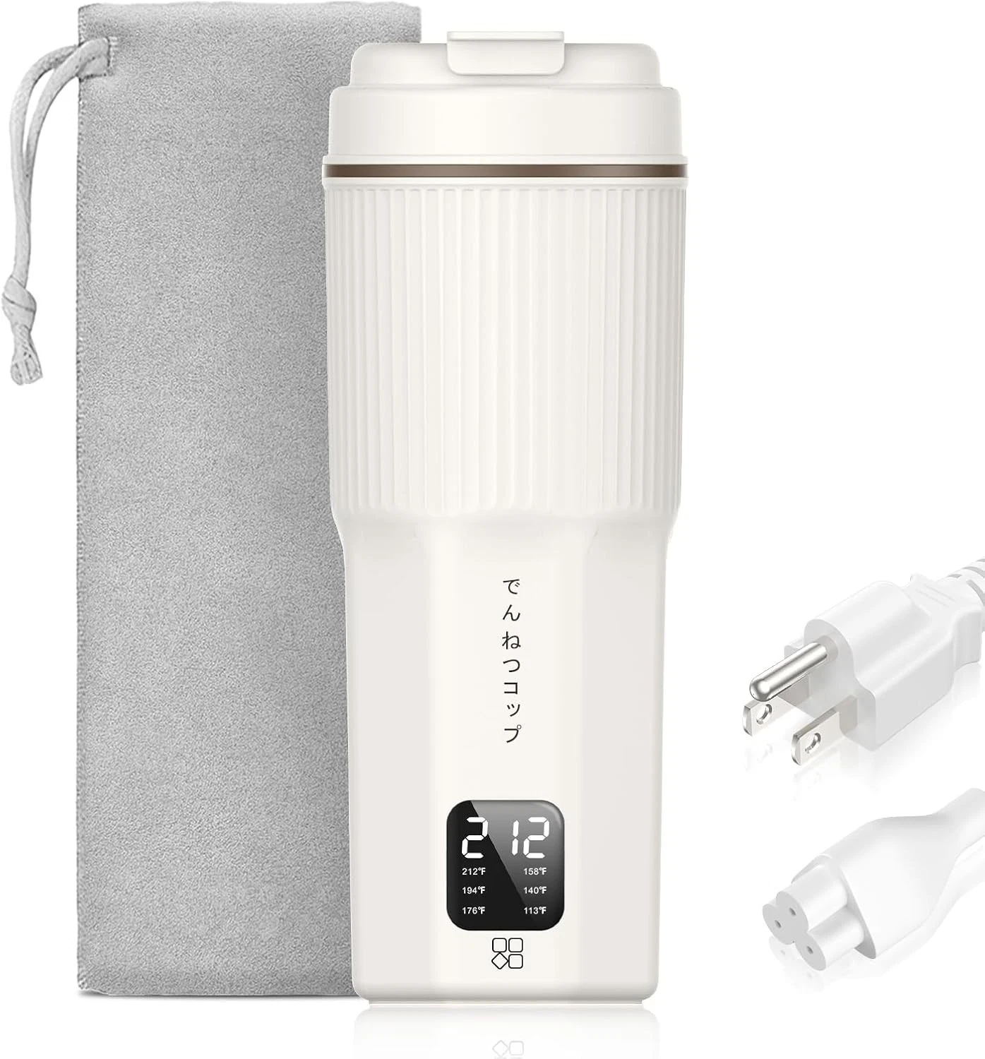 Travel Kettles 13oz 300W with 6 Temperature Control Small Portable Kettle, Ov...