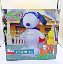 Gemmy Airblown Inflatable 7ft Peanuts Dracula Snoopy Halloween BRAND NEW