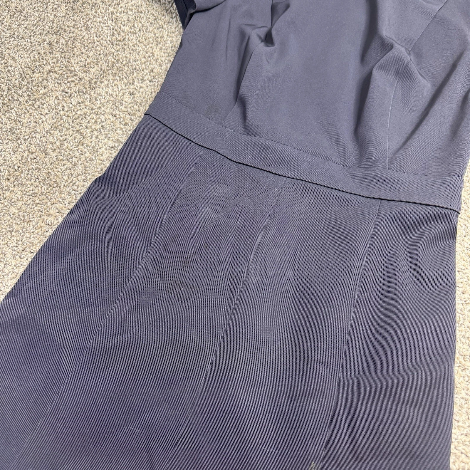 Abito donna Tory Burch blu navy stile uniforme taglia 2