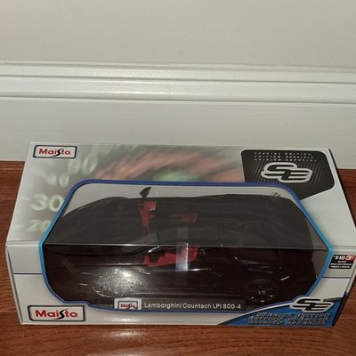 Maisto Special Edition 1:18 2021 Lamborghini Countach LPI 800-4 Black Diecast