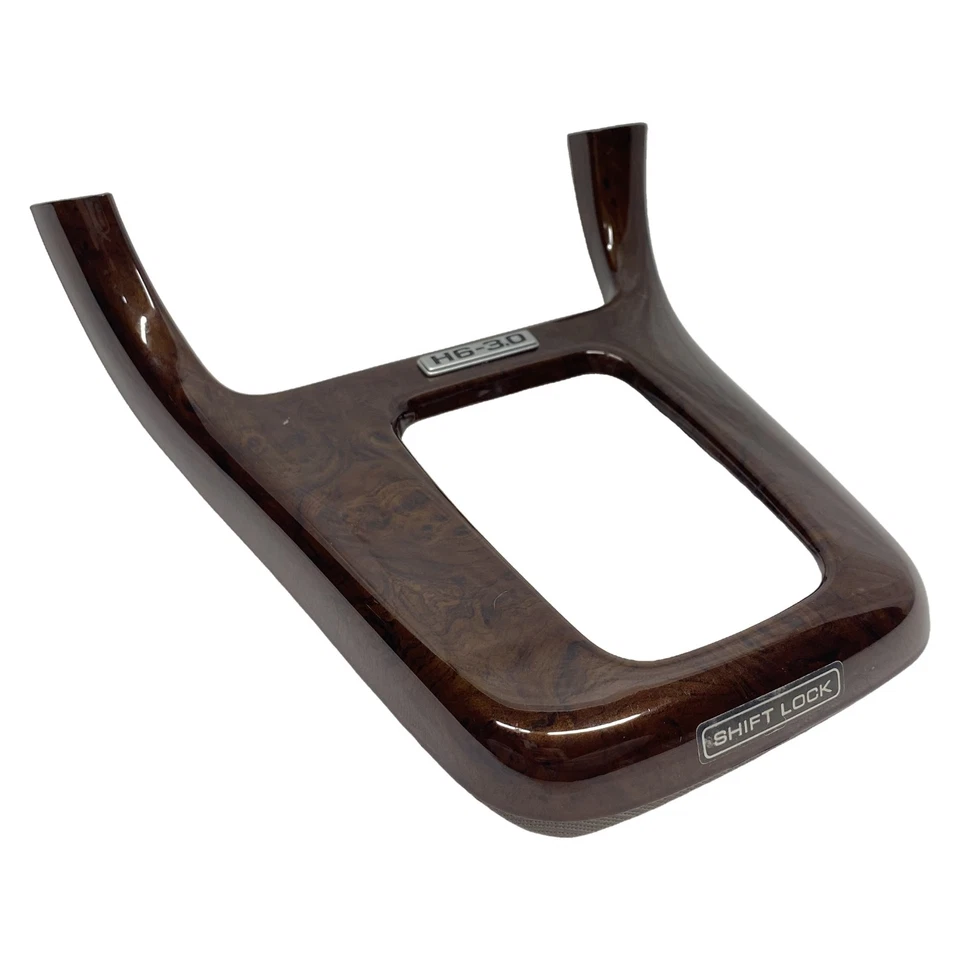 Оригинальная отделочная рамка переключателя передач для центральной консоли Subaru Outback 2000-2004 годов выпуска текстура дерева - Изображение 3 из 4