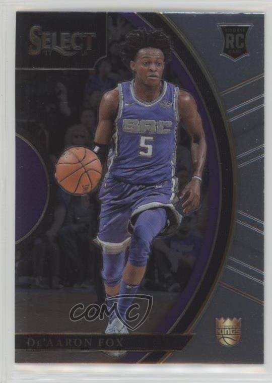 2017-18 Panini Select Concourse De'Aaron Fox #49 5kw