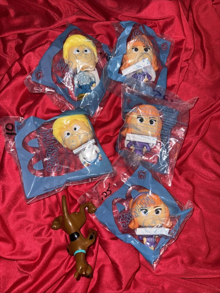 Игрушки McDonald's Scooby Doo Happy Meal лот из 6 шт. - Изображение 2 из 4