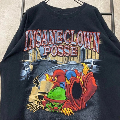 Rare Insane Clown Posse band black short sleeve T shirt Classic S-5XL BL2.1225