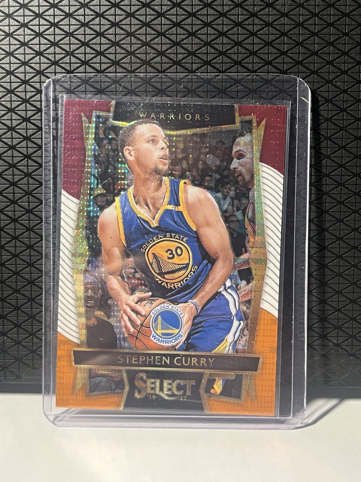 2016-17 Panini Select Concourse Tri-Color Prizm Stephen Curry #88 Warriors
