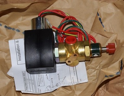 ASCO SOLENOID VALVE EF8320G186VMS24VDC EF320186 5998-01-514-9948 24V DC