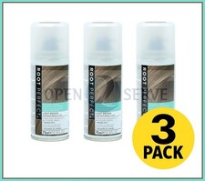 3x Root Perfect Instant Root Concealer LIGHT BROWN Spray | Washes Out- 75ml