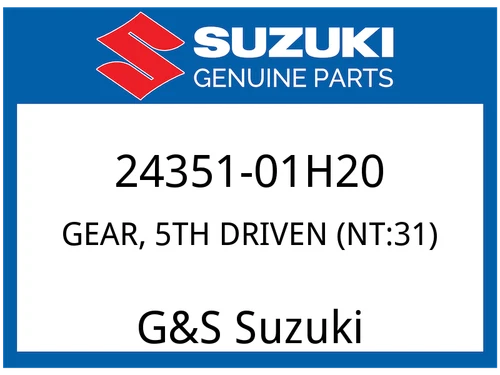 GEAR, 5TH DRIVEN (NT:31)