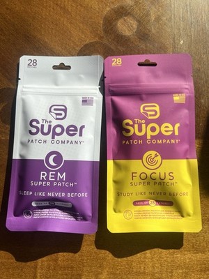 The Super Patch Company:The Focus Patch & The REM Patch Pack Of 28 Patches