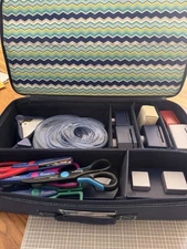 Huge lot of Creative Memories punches & cutting system, beginner tools, + bag