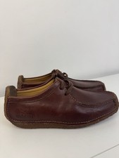 Clarks Originals Brown Leather Women's Wallabees Shoes Uk 5D Quality Shoes L@@k!