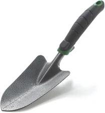 Edward Tools Garden Trowel - Heavy Duty Carbon Steel Garden Hand Shovel with Erg