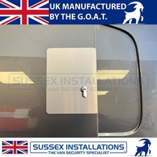 For Toyota Proace (2016-Onwards) Left Side Door Deadlock Shield Brushed