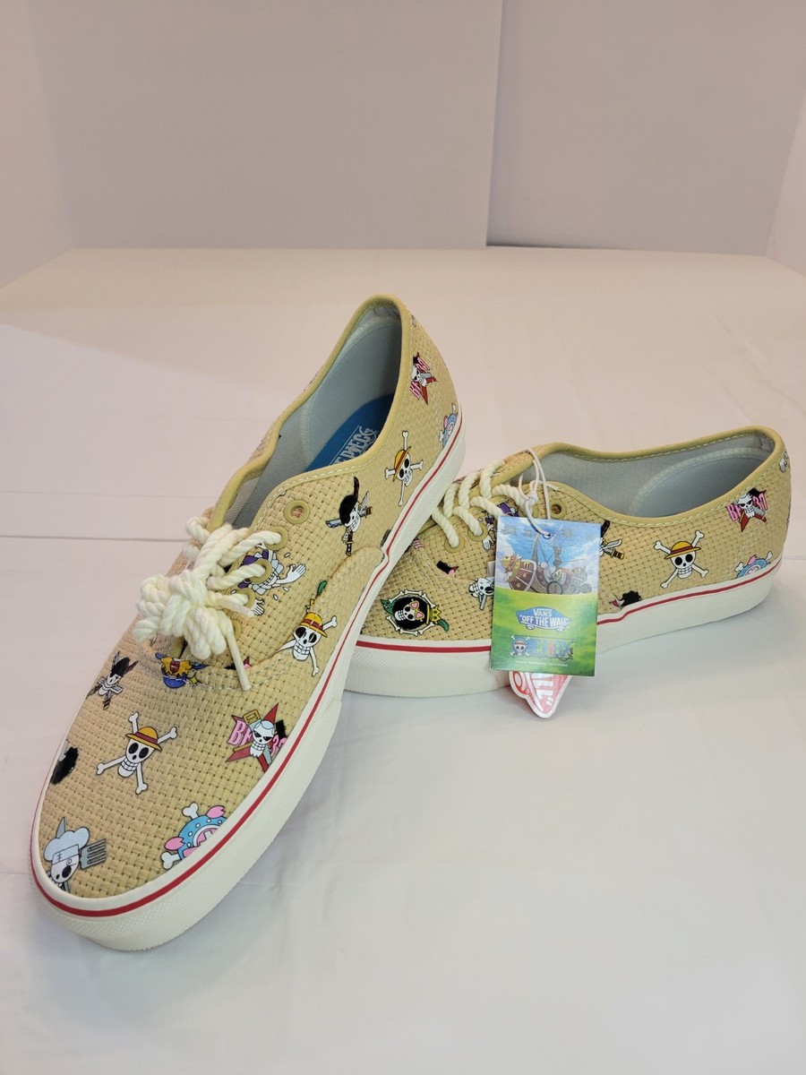 Vans Authentic x One Piece Straw Hat Nami Sneakers Luffy mens Size
