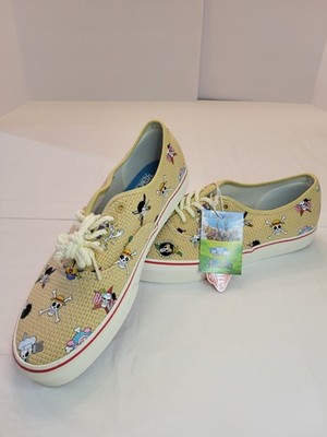  Vans Authentic x One Piece Straw Hat Nami Sneakers Luffy mens Size 10/ 11 Wmns